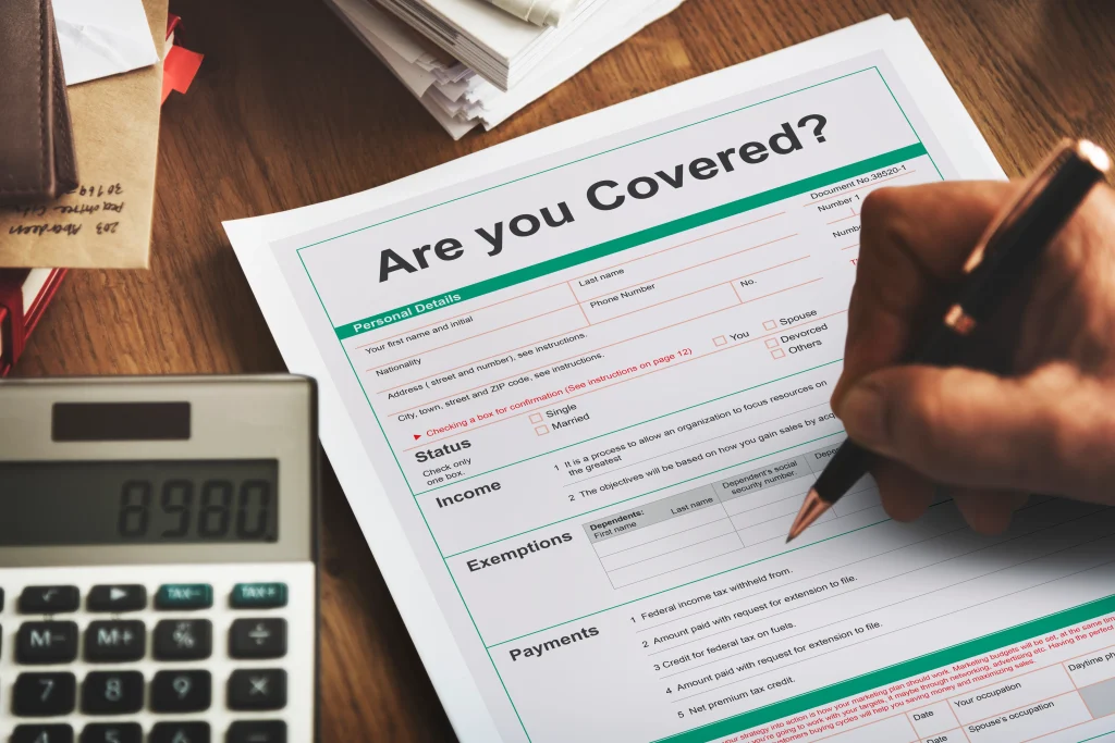 are you covered health insurance paperwork in Colorado